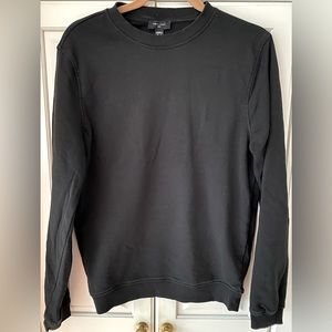 New Look black sweatshirt cotton blend men's S